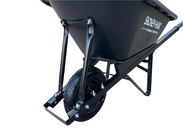 SYDNEY-MIX 100L Poly Tray Wheelbarrow