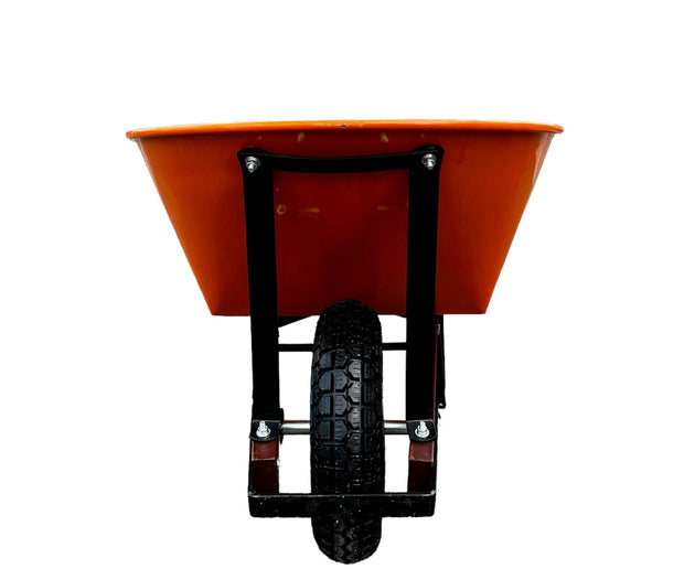 SYDNEY-MIX 100L HEAVY-DUTY BUILDERS WHEELBARROW (Flat-Free/Solid Wheel)