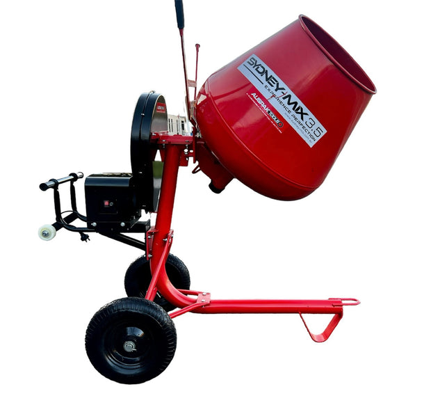 SYDNEY-MIX TM3.5 Cement Mixer (EXTENDABLE AXLE)