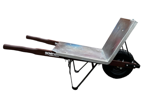 SYDNEY-MIX FLAT TRAY BRICKIES WHEELBARROW (Pneumatic Tyre)