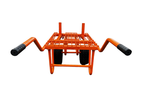SYDNEY-MIX BRICK BUGGY – STRAIGHT HANDLE (FLAT-FREE/SOLID WHEEL)