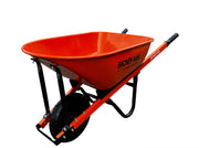 SYDNEY-MIX 100L LIGHT-DUTY BUILDERS WHEELBARROW (Flat-free/Solid wheel)