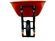 SYDNEY-MIX 100L LIGHT-DUTY BUILDERS WHEELBARROW (Flat-free/Solid wheel)