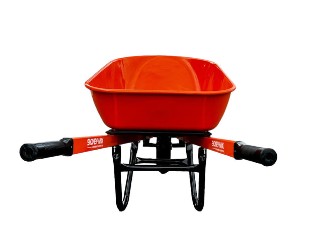 SYDNEY-MIX 100L LIGHT-DUTY BUILDERS WHEELBARROW (Flat-free/Solid wheel)