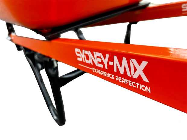 SYDNEY-MIX 100L LIGHT-DUTY BUILDERS WHEELBARROW (Flat-free/Solid wheel)