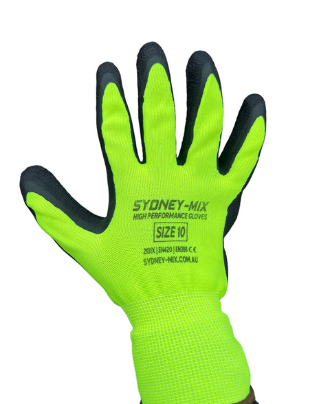 SYDNEY-MIX 13 GAUGE HIGH-PERFORMANCE LATEX GLOVES