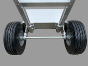 SYDNEY-MIX 150KG P-HANDLE ALUMINUM TROLLEY